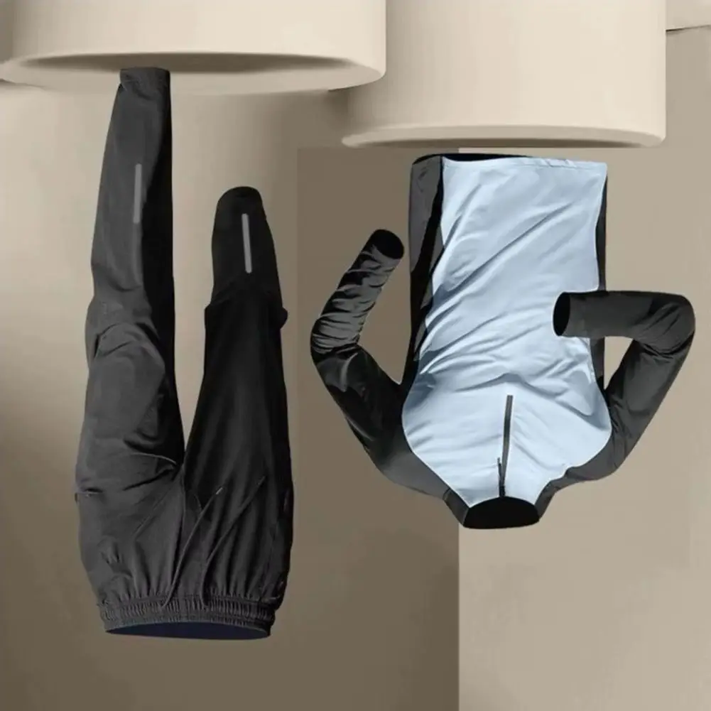 

Спортивный костюм с эластичной резинкой на талии, спортивный костюм, мужской быстросохнущий спортивный костюм с воротником-стойкой, топы с длинными рукавами, эластичная талия на весну