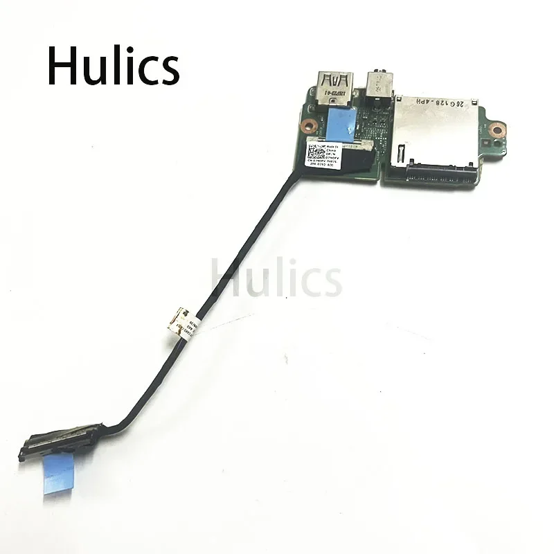 Hulics Usado 0H3CXC H3CXC CN-0H3CXC Para Dell Inspiron 14Z 5423 Placa de Áudio USB com Leitor de Cartão para Laptop