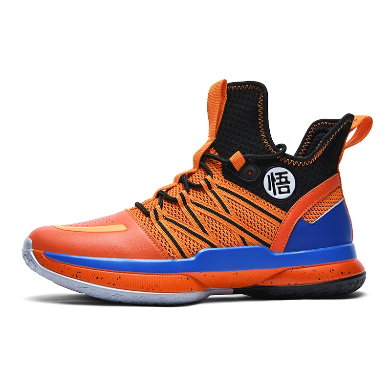Anime Sohn Goku Männer Mode Turnschuhe Trend High Top Student Schuhe Casual Schuhe Bequem Licht Bord Schuhe Männer Vulkanisierte Schuhe