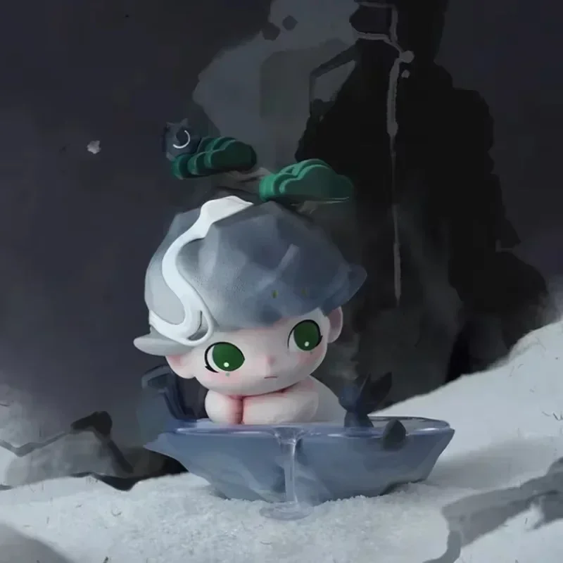 

100% Original DIMOO Stories In The Cup Series Blind box Guess Bag Mystery Box Cute Anime Figure Toys Doll Ornament Collection