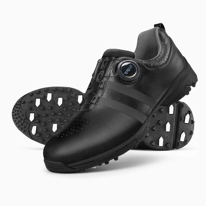 PGM XZ186 أحذية رياضية مقاومة للماء رجالي حذاء جولف تنفس اللياقة البدنية التدريب حذاء جولف رجل عدم الانزلاق الدورية مشبك جولف المدربين