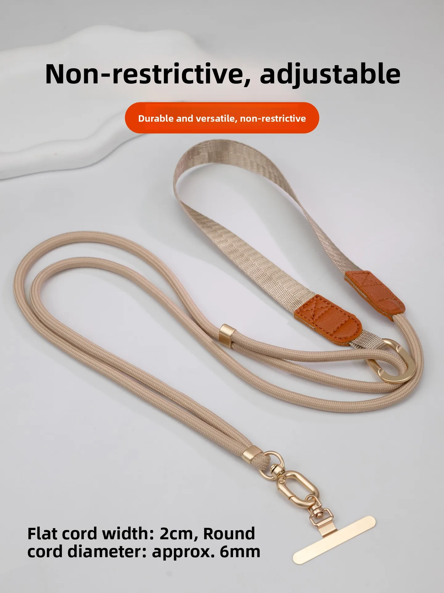 

Регулируемый широкий ремешок для мобильного телефона с нейлоновой оплеткой, прочный ремешок для сумки через плечо, аксессуары, удобно носить, высокое качество