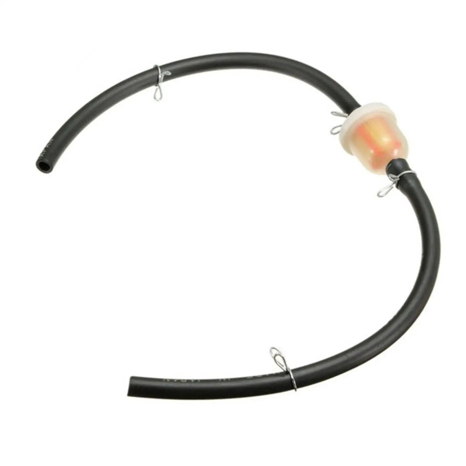 

Fuels Filter with Fuels Line Hose Clamp Sturdy Easy Installation Utility Motorcycle Accessory Directly Replace for Honda ct90