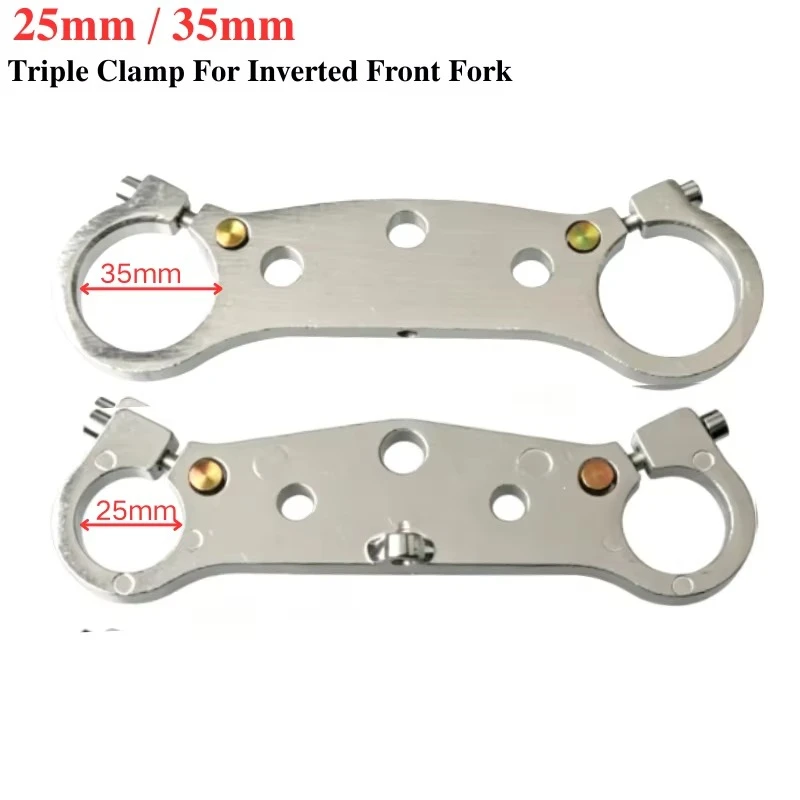 47cc 49cc Mini Moto Dirt Bike Front Fork Inverted Shock Absorber Direction Device with 25mm/35mm Upper And Lower Plate