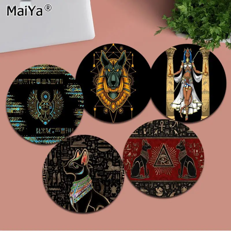 

Egypt Mousepad Rubber Small Speed Version Game Computer Keyboard Office Table Mat PC Laptop Mouse mat Writing Desk Mats