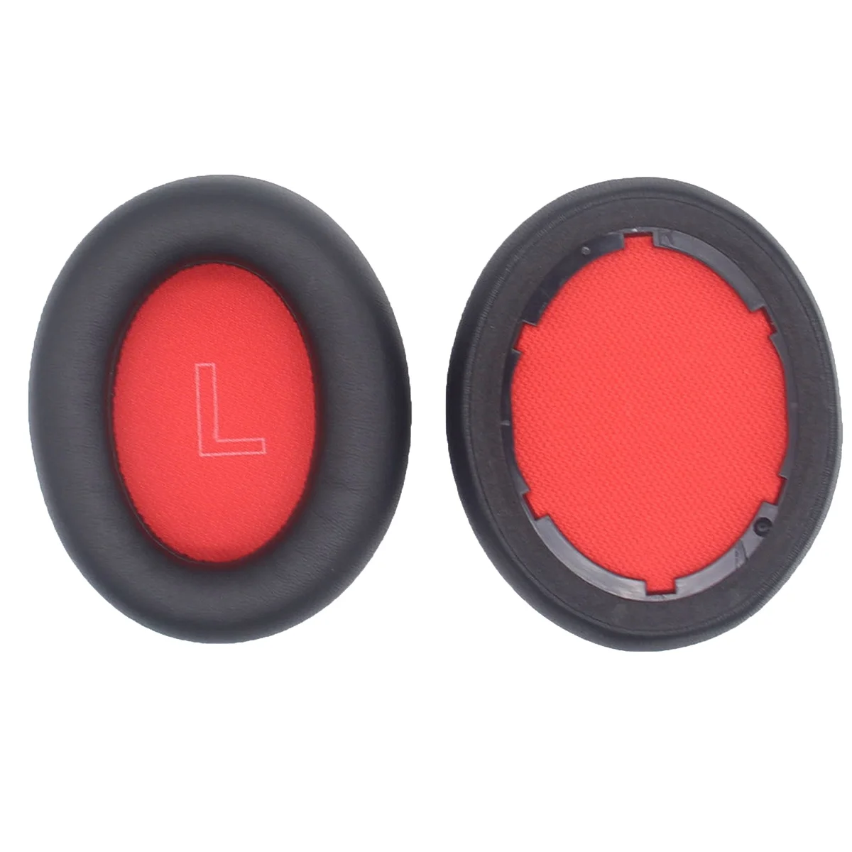 For Anker Anker Soundcore Life Q10 Headphone Cover Protective Cover Ear Muffs Replacement Comfort Ear Cushions,Black+Red