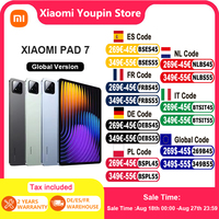 Global Version Xiaomi Pad 7 Tablet PC Snapdragon 7 + Gen 3 11.2 ''3.2K 144Hz Display 8850mAh Big Battery 13MP Real Camera