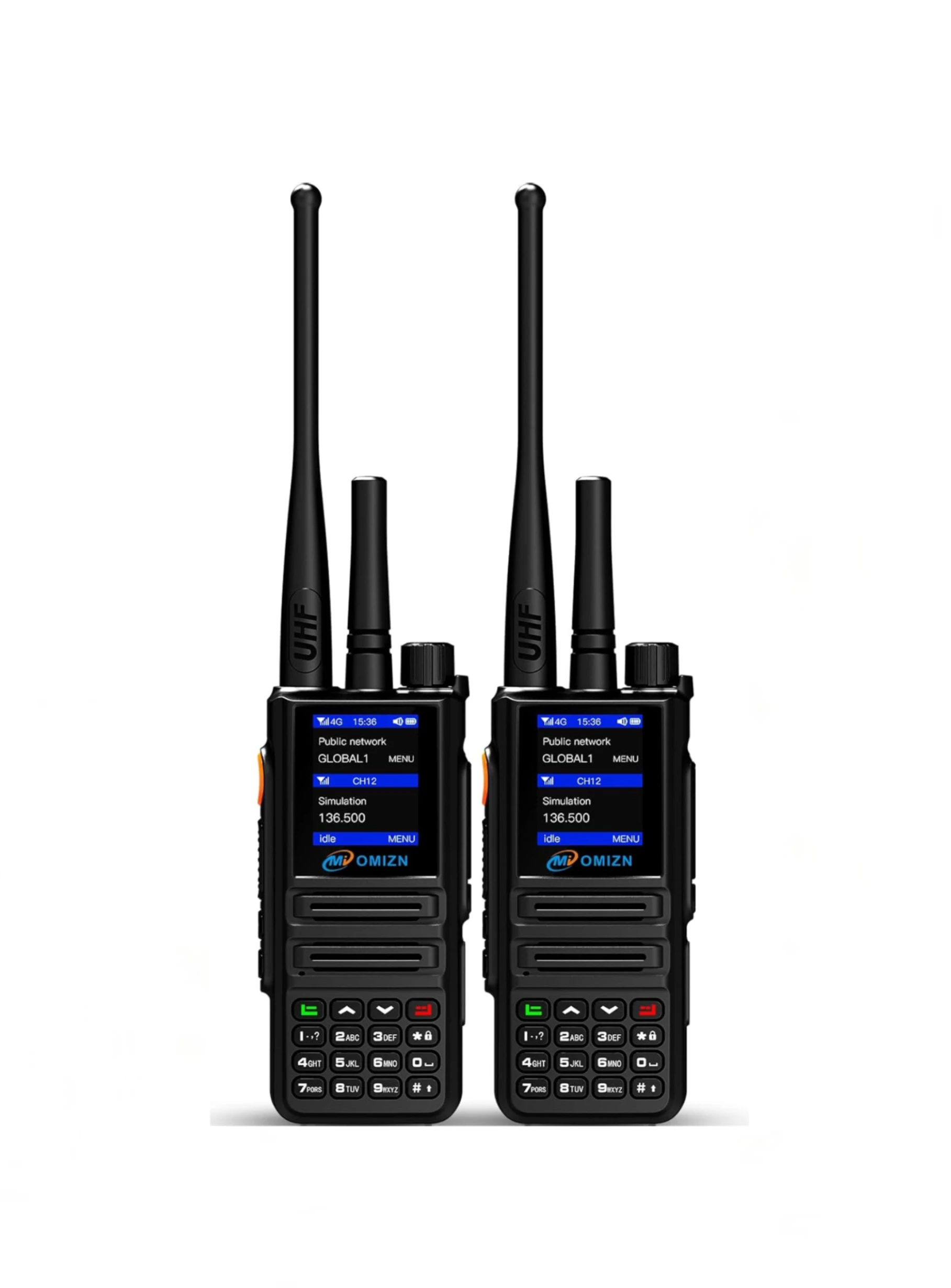 

4G LTE Dual Mode Walkie Talkie with Android OS, Zello, Unlimited Range, Lifetime Free, Off-Grid Use, GPS, IP65, AES256, Type-C