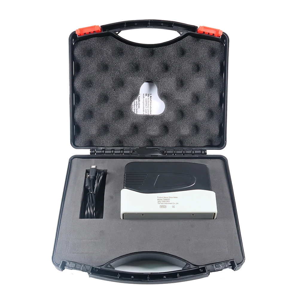 TM8830 Glossmeter Instruction Surface Luster Measure for Printing Ink, Paint, Bake Lacquer, Coating and Woodwork