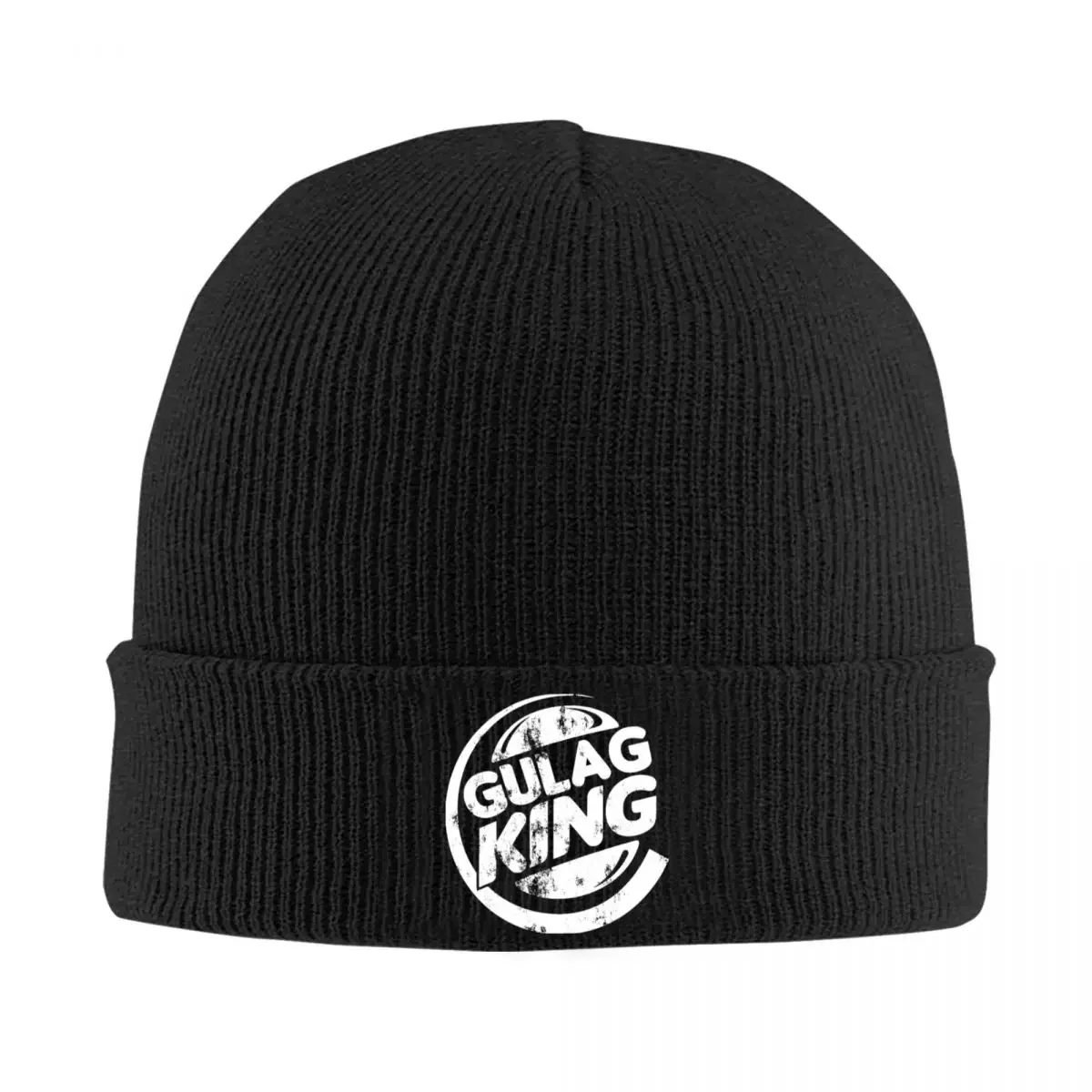 Gulag King Bonnet Hats Gaming Skullies Beanies Female Male Funny Elastic Beanie Hats Autumn Kpop Custom Cap