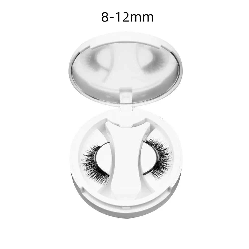 Kleberfreie magnetische falsche Wimpern, DIY-Verlängerung, magnetische Wimpern mit Clip, individuelle wiederverwendbare falsche Wimperncluster