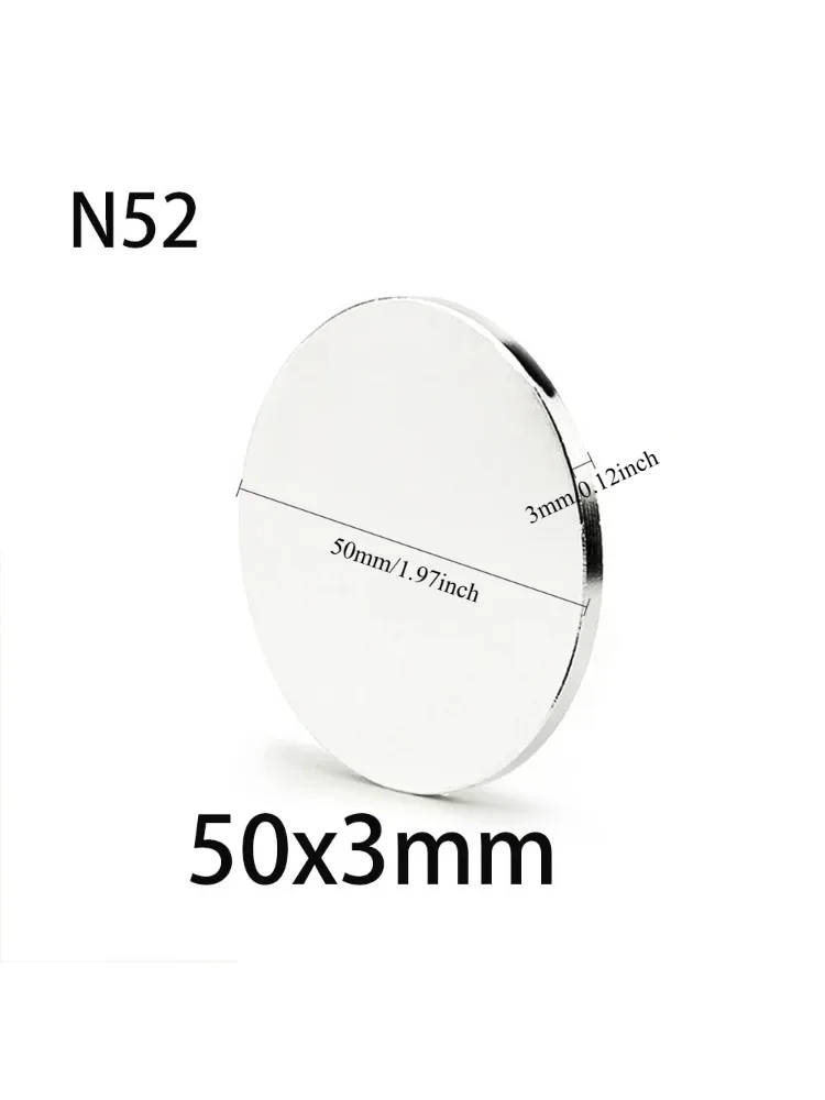 AliExpress NONE N52 50x3 magnets Motor Customised Ebike Wholesale ebike heat system Engine Aimant Search Fridge Generator Factory Customised Diy