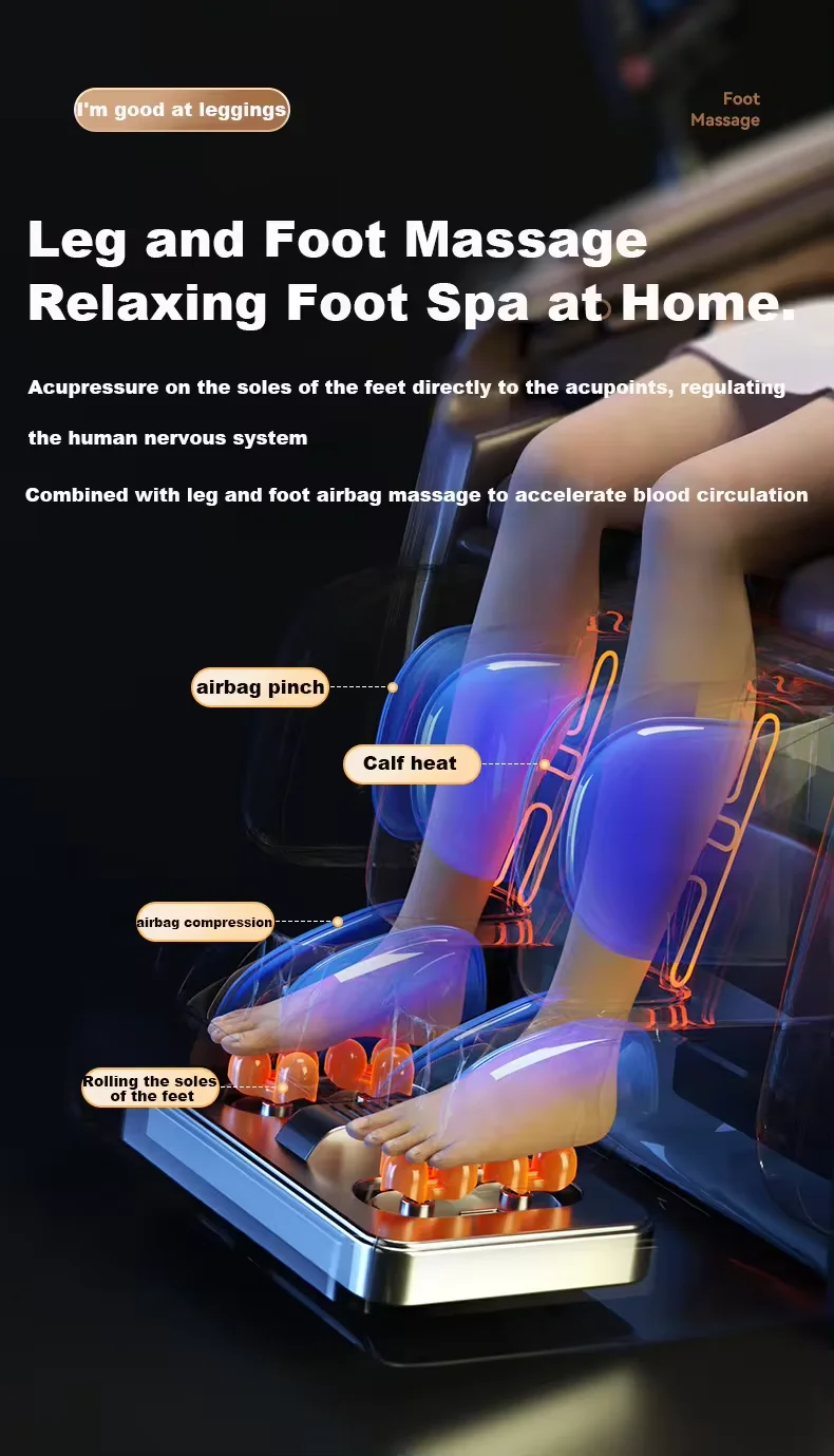 2024 Factory Direct Sale XL 5D - đánh giá và giá Massage Chair Zero Gravity