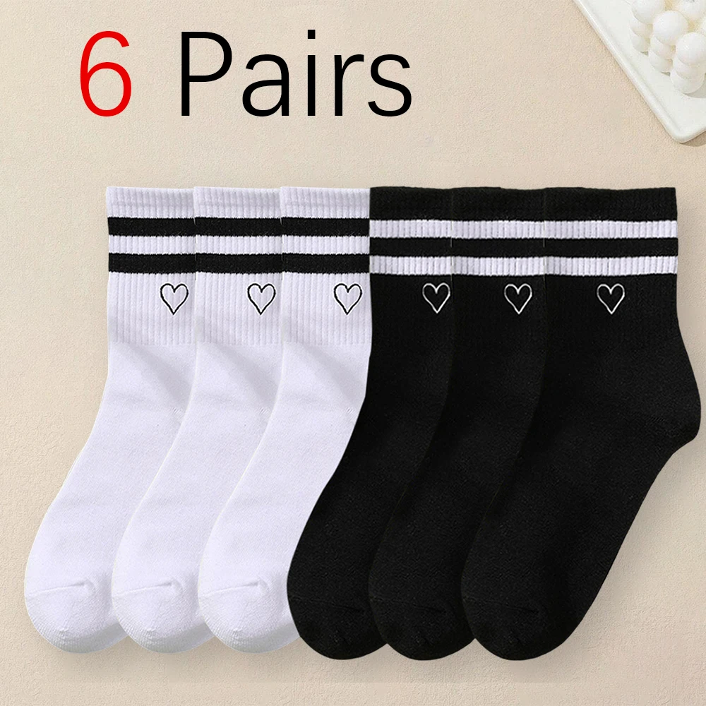 2/6 Pairs Stripe Pa… - image