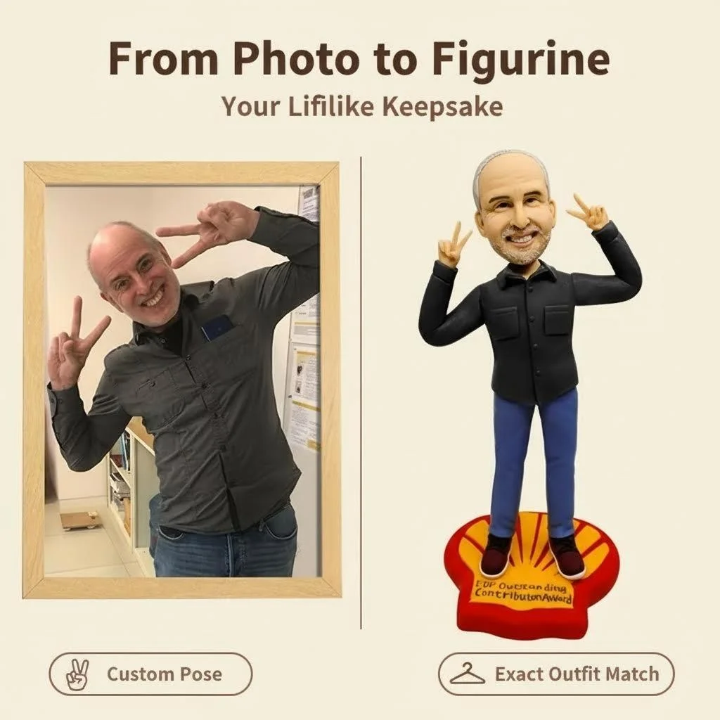 

Куклы-бобблхеды на заказ, фигурки ручной работы из глины, персонализированные фигурки, подарок на свадьбу или день рождения