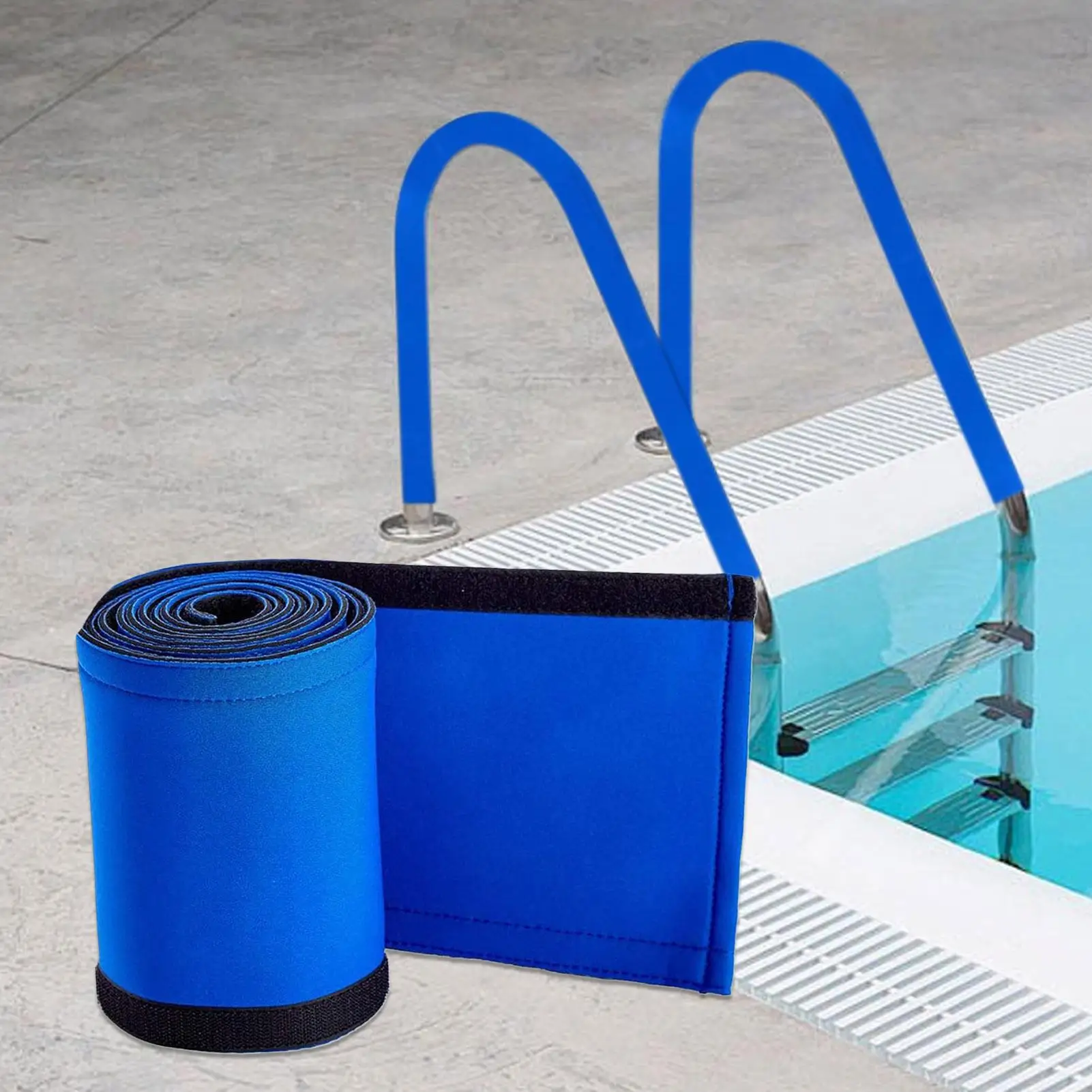 

Защитные чехлы для перил бассейна с молнией, противоскользящие накладки для поручней, лестниц и ступеней