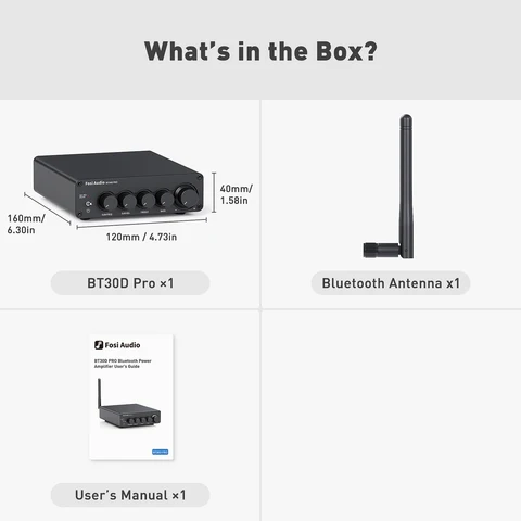 Fosi Audio BT30D PRO