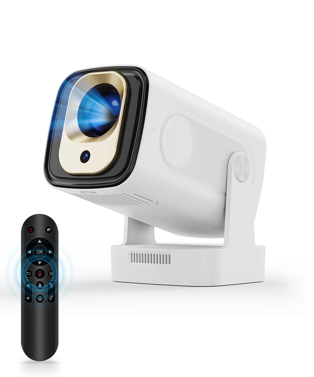 Magcubic Android 11 330ANSI HY310 Projektor 4K Native 1080P Autofokus Native Dual-WLAN BT5.4 Air Mouse Sprachsteuerung Heim- und Outdoor-Kino