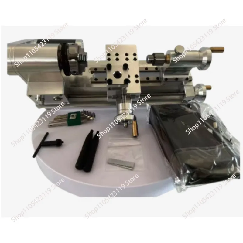 Micro Mini Lathe Bead Making Machine DIY Woodworking Turning Lathe for Craft Bead Processing