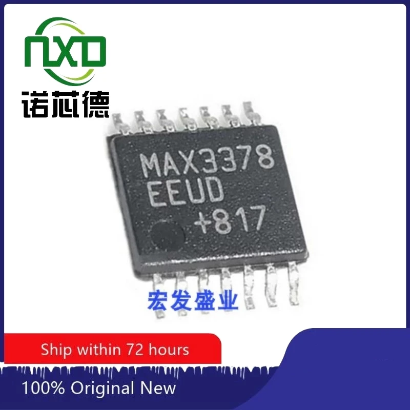 10PCS/LOT  MAX3378EEUD+T TSSOP14  Converter/Level Shifter chip Brand new original Free shipping