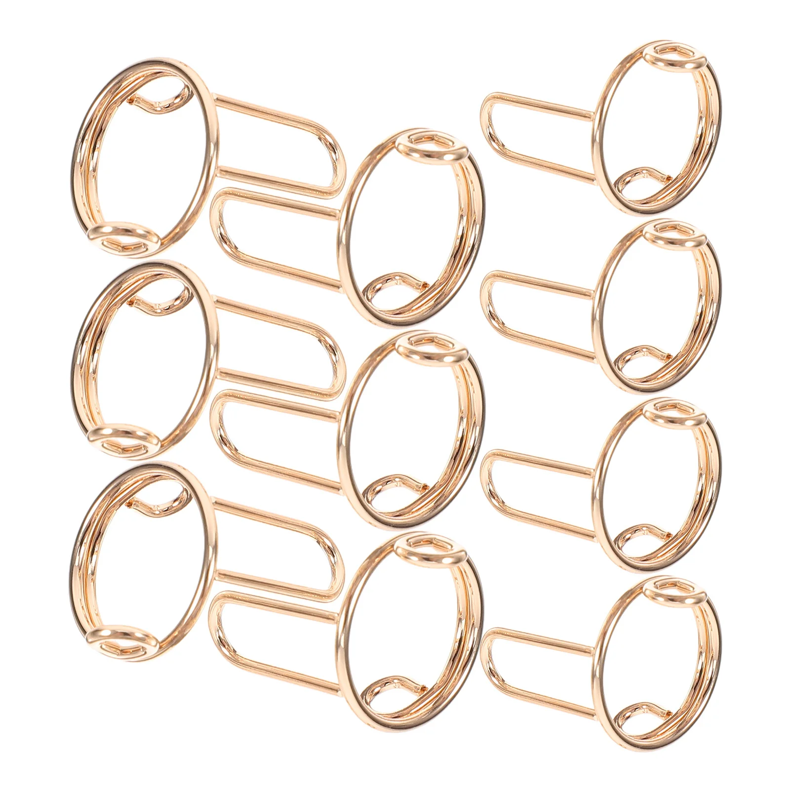 10 pièces anneaux à ongles réglables creux réutilisable femmes anneau détachable Nail Art manucure outils bagues femmes anneau réglable