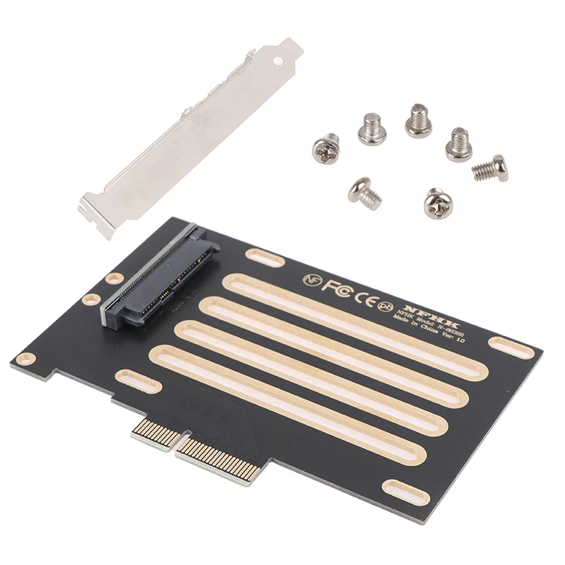U.2 SFF-8639 ถึง PCI-E X4 3.0 Riser การ์ด SFF-8639 ถึง SSD อะแดปเตอร์ขยาย