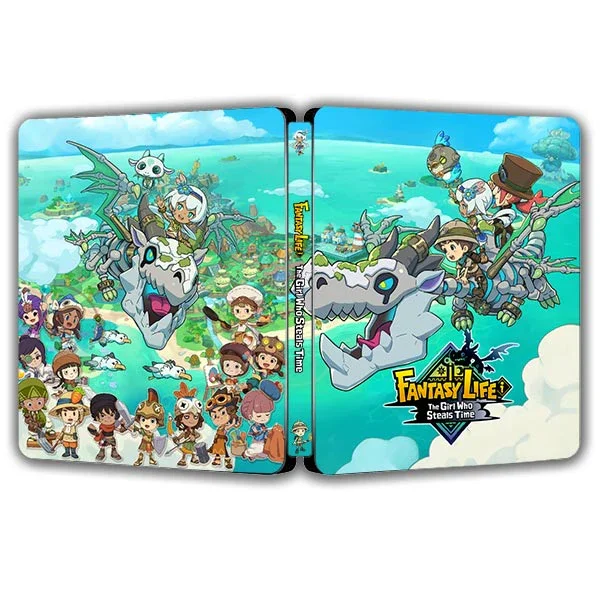 

FANTASY LIFE The Girl Who Steals Time JP Edition Steelcase FantasyBox (Customization,Steel case,Game CD not included)