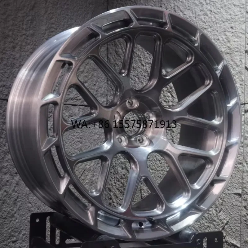 

Forged 20 Inch Aluminum Alloy Rims with Satin Silver & Concave Profile Impact Resistant for SUVs
