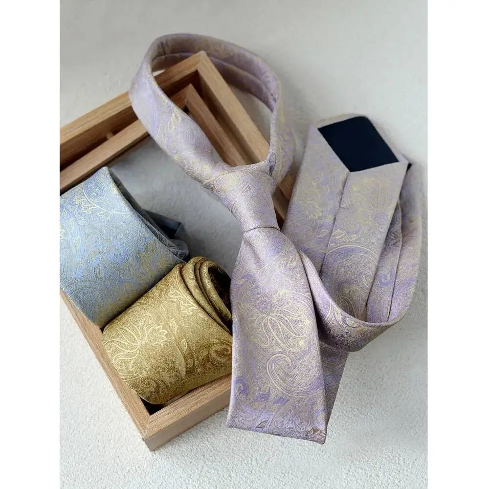 

Повседневная галстук с цветочным узором, высококачественная универсальная рубашка JK с ручным узлом для женщин и мужчин, уникальная уникальная униформа в художественном итальянском стиле