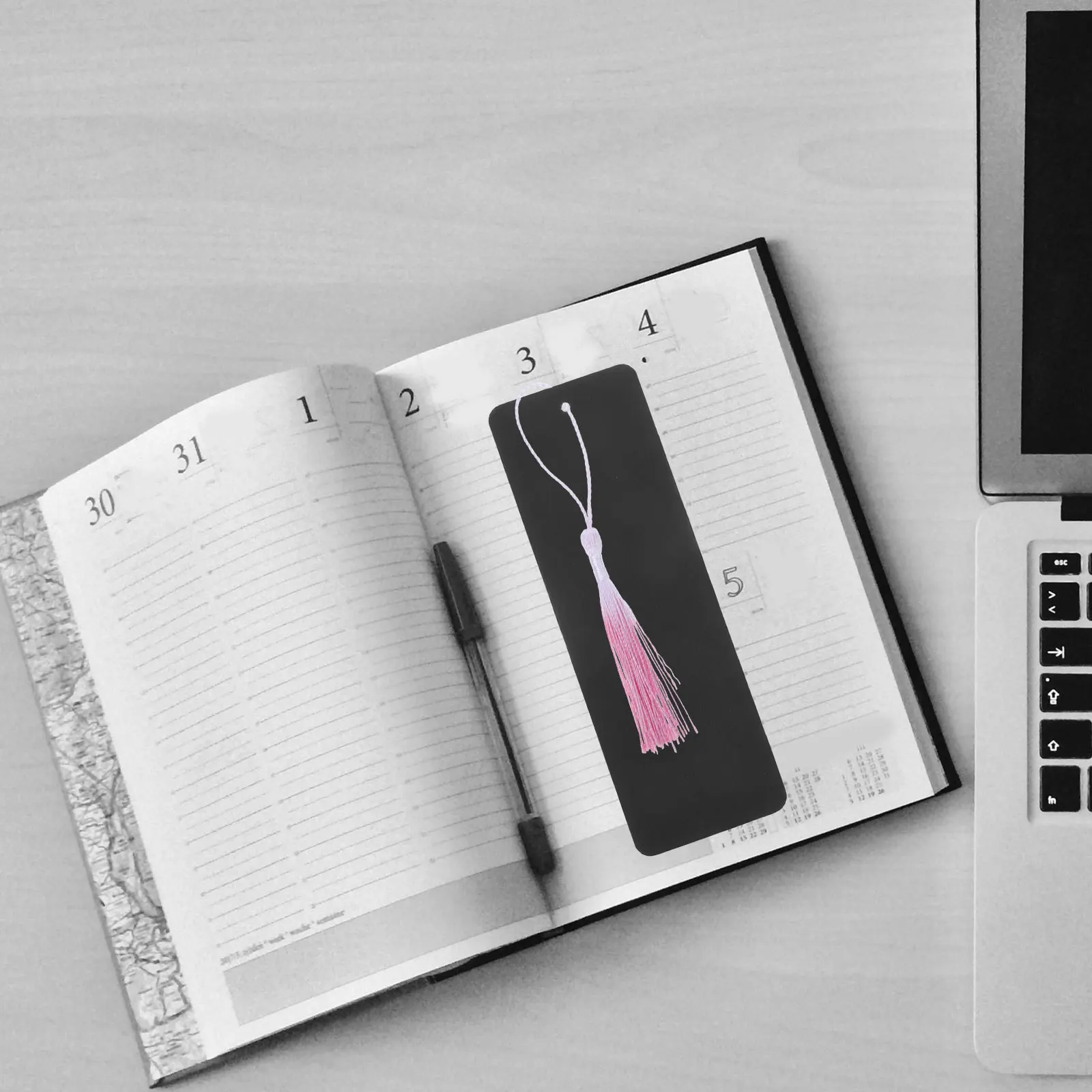 

50Pcs Blank Bookmarks Black Cardstock Tags DIY Teacher Supplies School Craft Projects Hanging Labels Page Markers