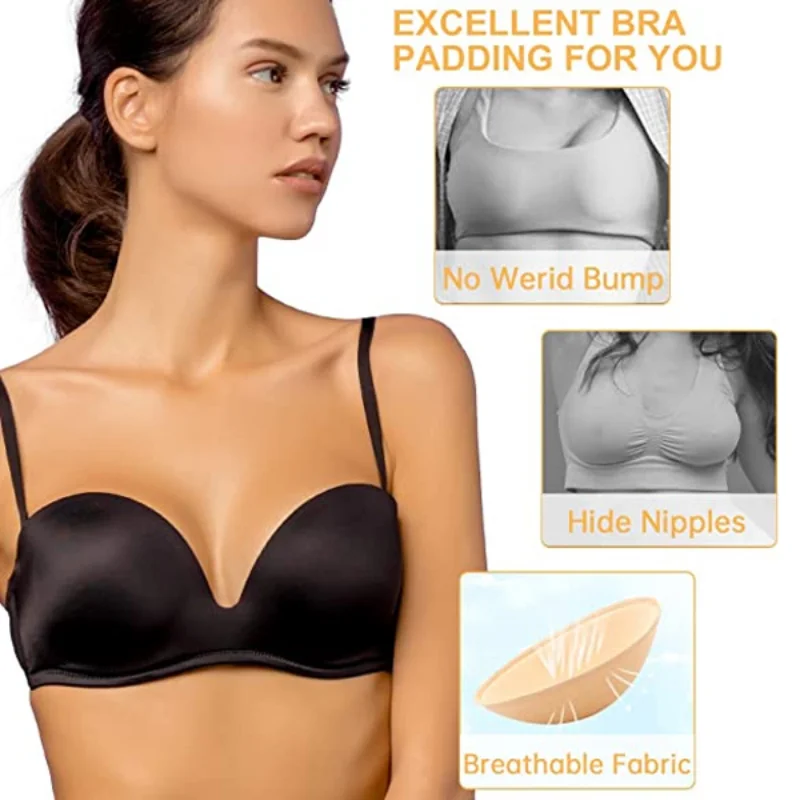 Бюстгальтер пуш-ап с мягкими чашечками, с эффектом 3D