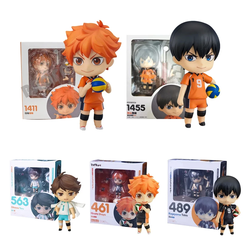 Haikyuu!! Figura de anime # 1411 Figura de acción Kozume Kenma # 1455 Tobio Kageyama/Oikawa Tooru/Kozume Kenma estatuilla modelo muñeca Juguetes