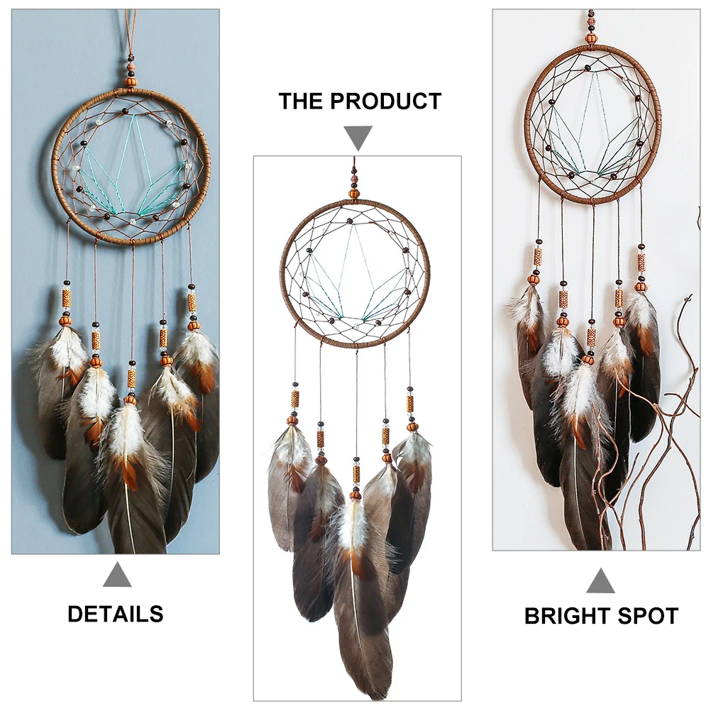 

1pc Retro Dream Catcher Mysterious Pattern Home Decoration Hanging Pendant Bedroom Living Room Bathroom Garden Coffee Shop Decor