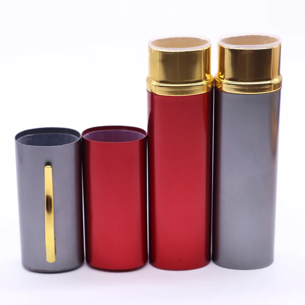 Elegant Portable Mini Metal Frame Pen Box Ultra-thin Men Women Reading Glasses Presbyopia Eyeglasses Box Eyewear Protector Pouch