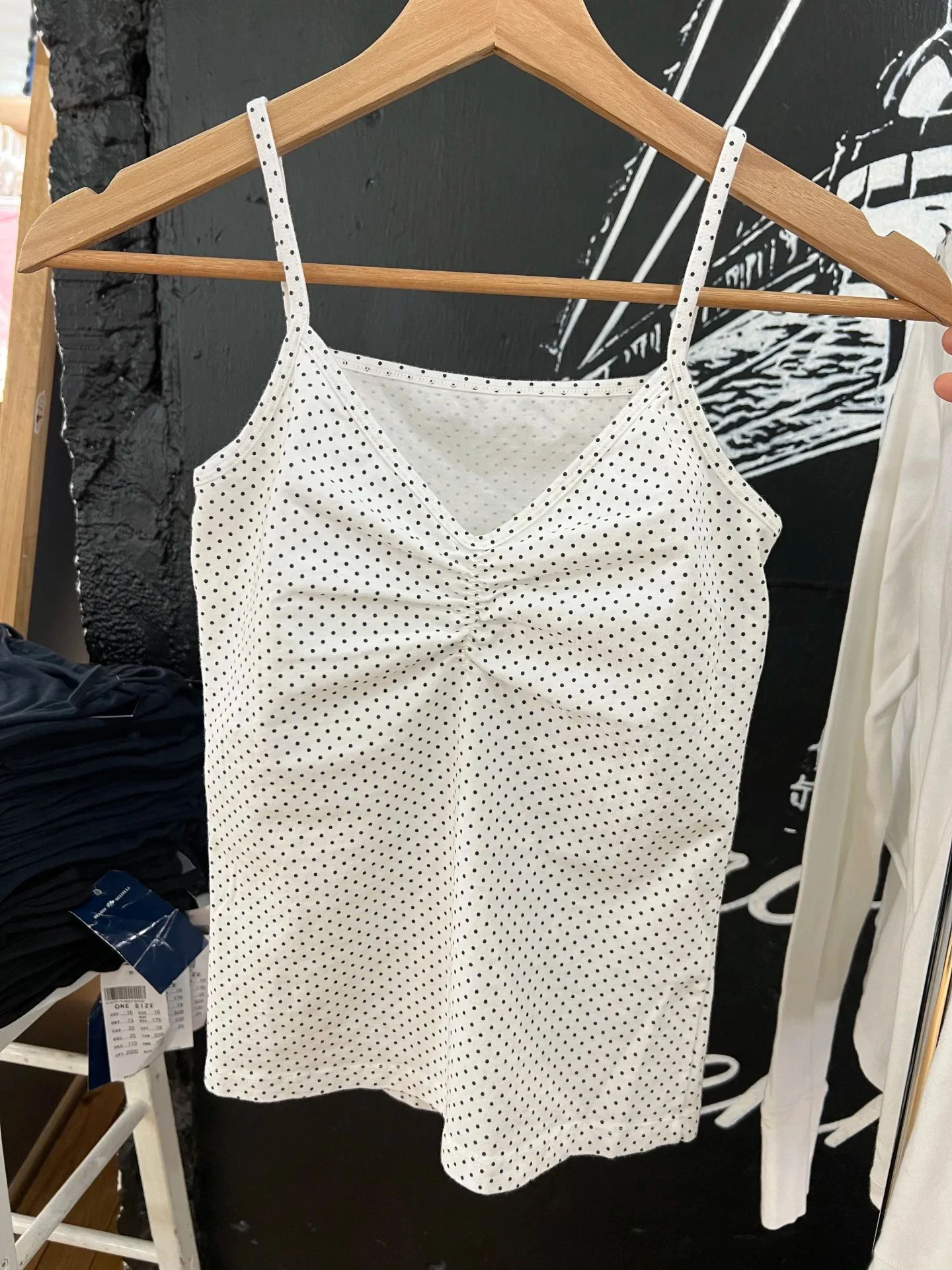 Polka Dow Slim Tank…