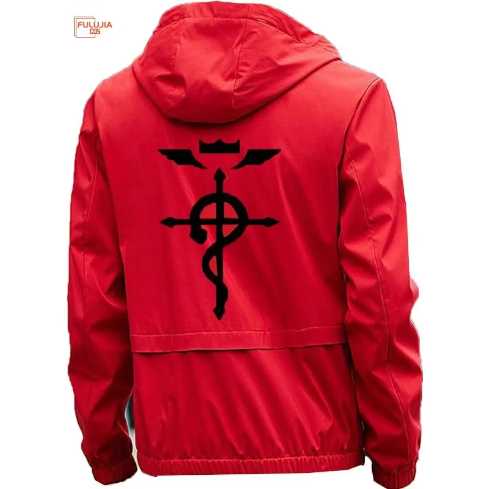 

Anime Costume Youg Spring Autumn Mens Costume Thin Student Sports Light Hoodie Jacket