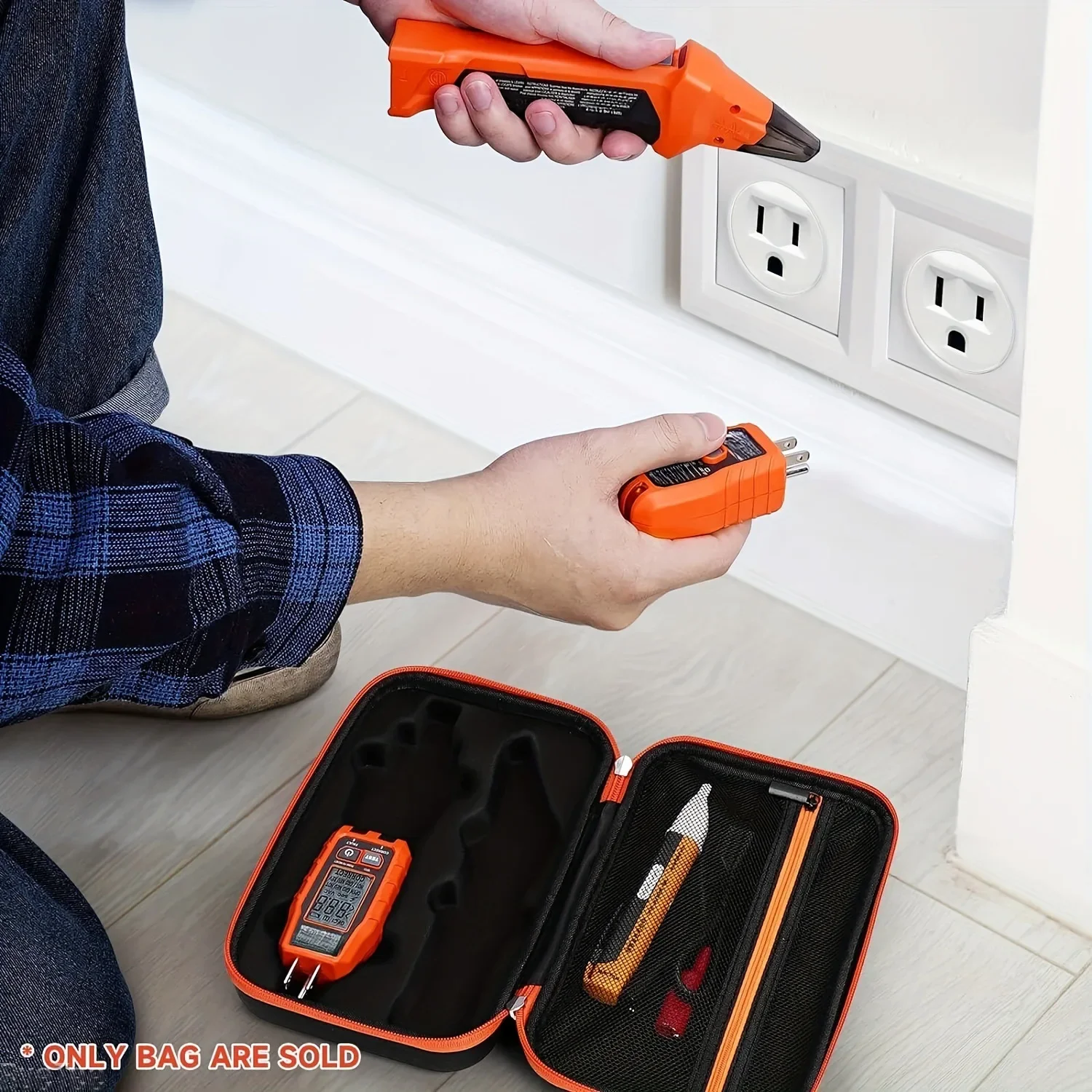 Circuit Breaker Detector Organizer for Klein Tools ET310 AC Circuit Breaker Detector Organizer Tool Accessory Storage - Box Only