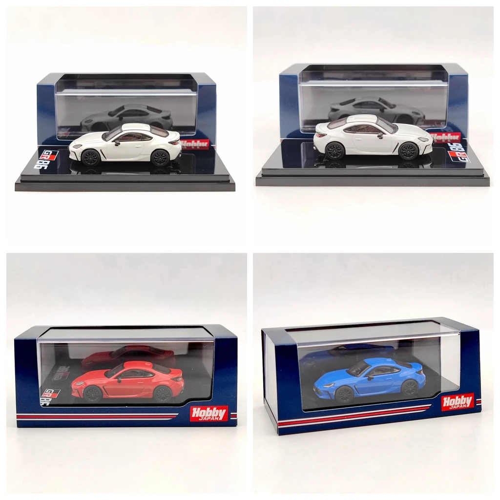 Hobby Japan 1/64 GR86 RZ 3BA-ZN8 Diecast Toys Car Models Limited Collection Auto Toys Gifts