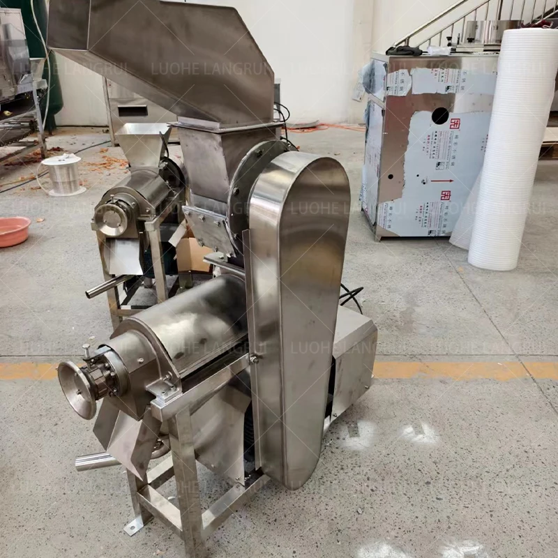 عصارة كسارة المسمار التجارية الموز الليمون Cantaloupe عصارة صناعية