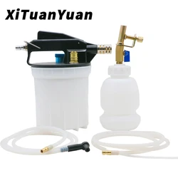 Pneumatic Brake Fluid Extractor &Automatic Refilled Bottle 2+1L Brake Oil & Fluid Extractor Pneumatic Brake Bleeder Tool Kit