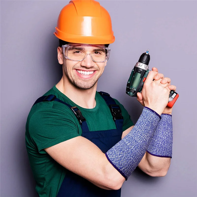 SQPP-3 пары защитных рукавов для тонкой кожи и синяков, устойчивый к порезам рукав для предплечья, уровень 5, защитный рукав от ожогов