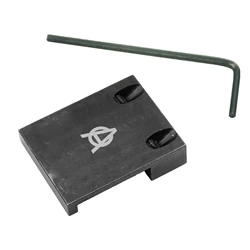 Vise Jaw Stop Ultra Low Profile fits standard 6 inch jaw width .700 - .750 VS-0675 Iron Black
