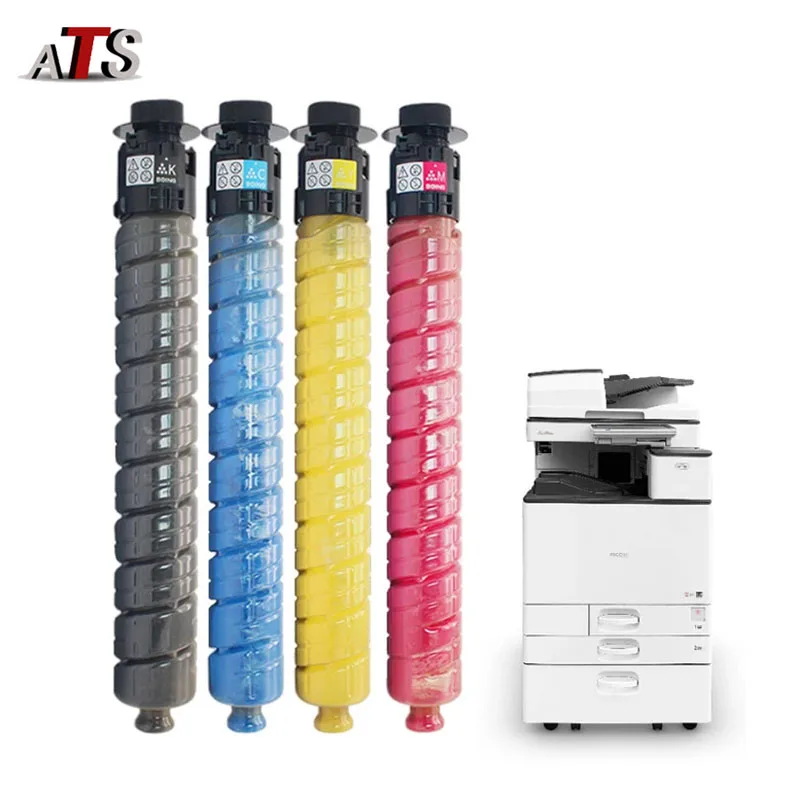 4PCS/Set SPC840 High Quality Compatible Color Toner Cartridge For Ricoh SPC840 SPC840 SP C842 CMYK Toner Powder