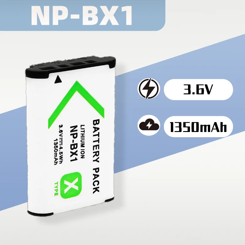 

3.6V 1350mAh Full - Decoding Battery for Sony NP - BX1, Suitable for Sony DSC RX1, RX100 Series Cameras