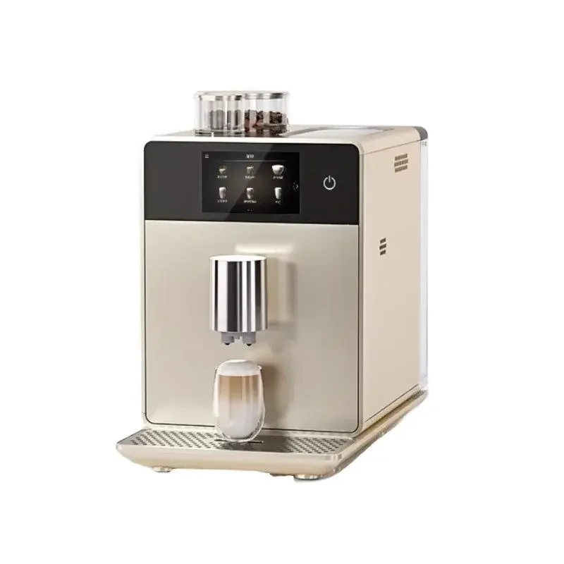 Americano Coffee Machines Office Height Adjustment Coarseness Adjustment 7 Drinking Modes Italian Concentrated Milk Frother