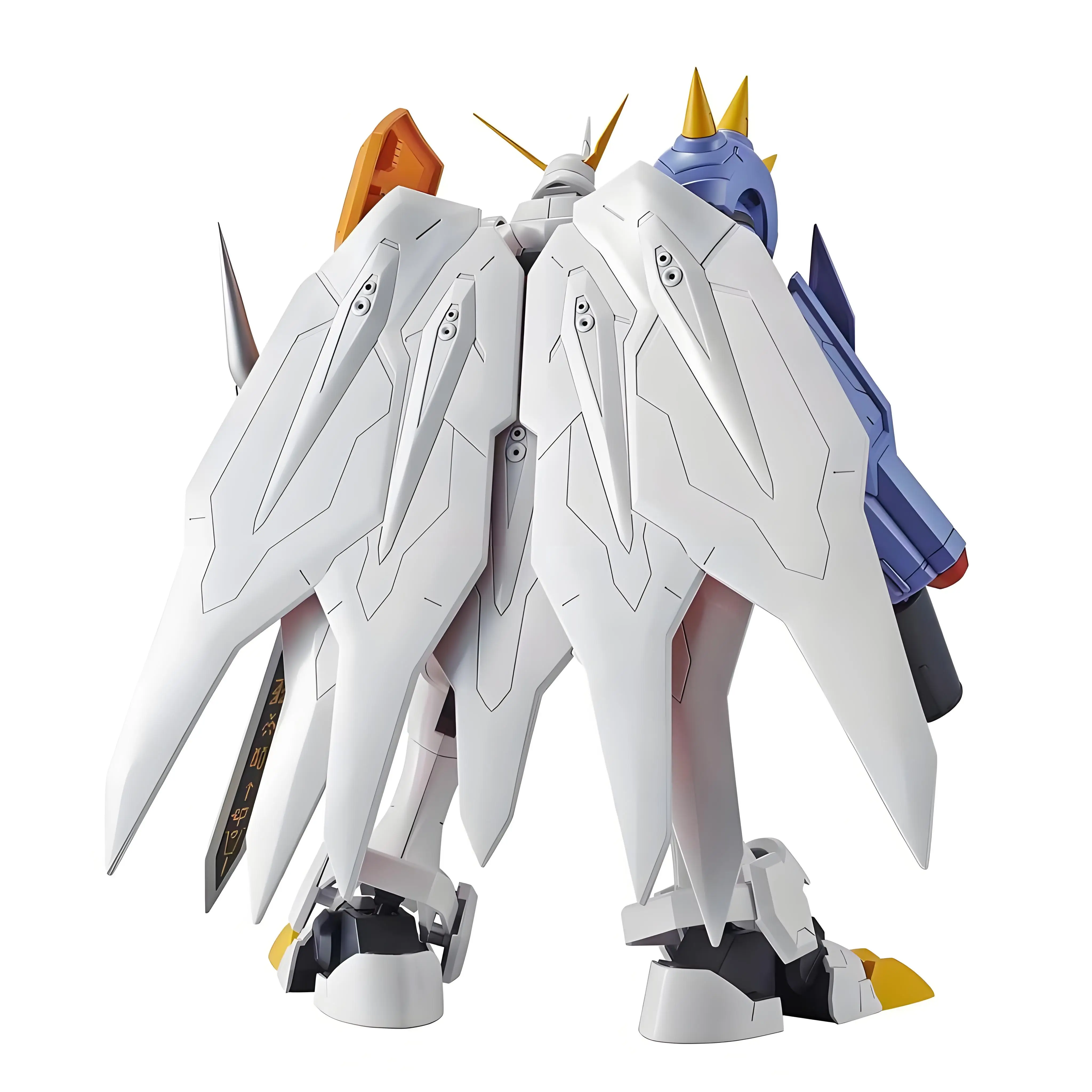 Bandai original omegamon amplificado figura-ascensão padrão frs digimon anime figura de ação montagem brinquedos modelo coleção brinquedo presentes