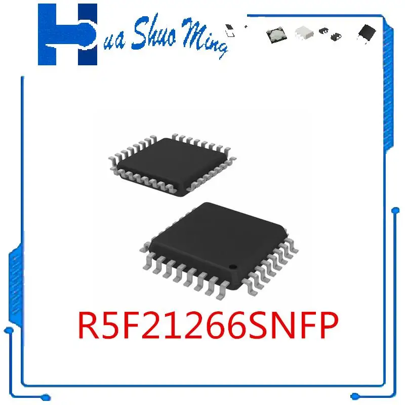 2Pcs/Lot  R5F21266SNFP  R5F21266 R5F21266NFP  R5F2126 6NFP   LQFP32  QT240-IG    QT240  SSOP-20