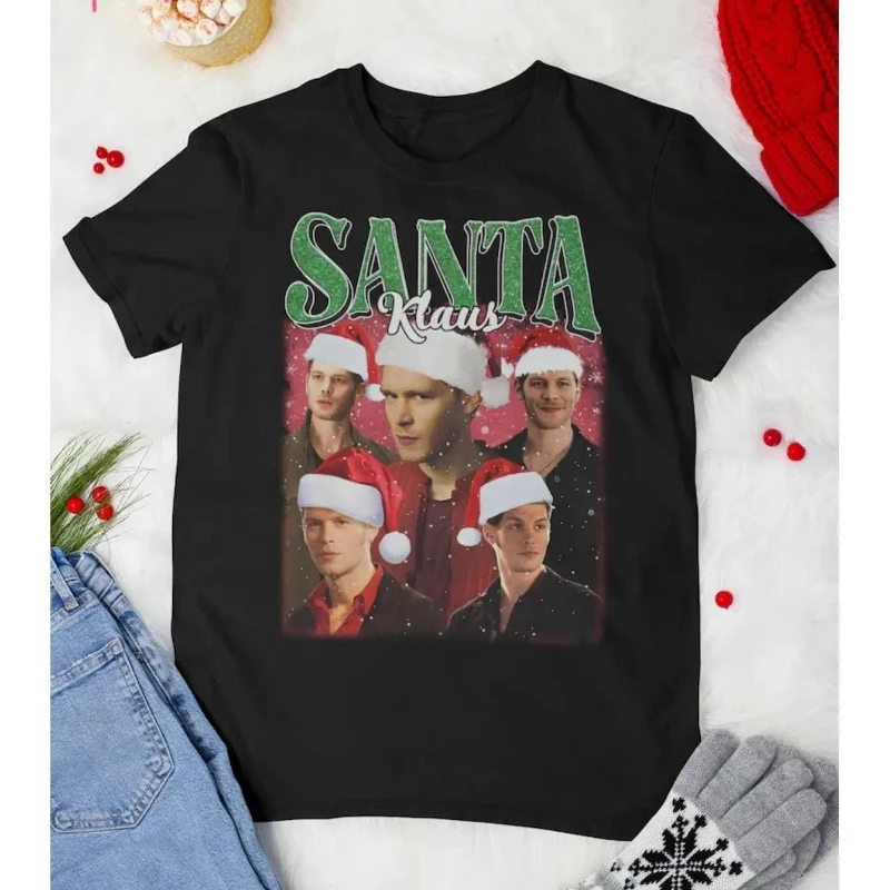 American Retro "Vampire Diaries" Adecuado tanto para hombres como para mujeres en todas las estaciones, ropa de calle de moda informal de algodón puro