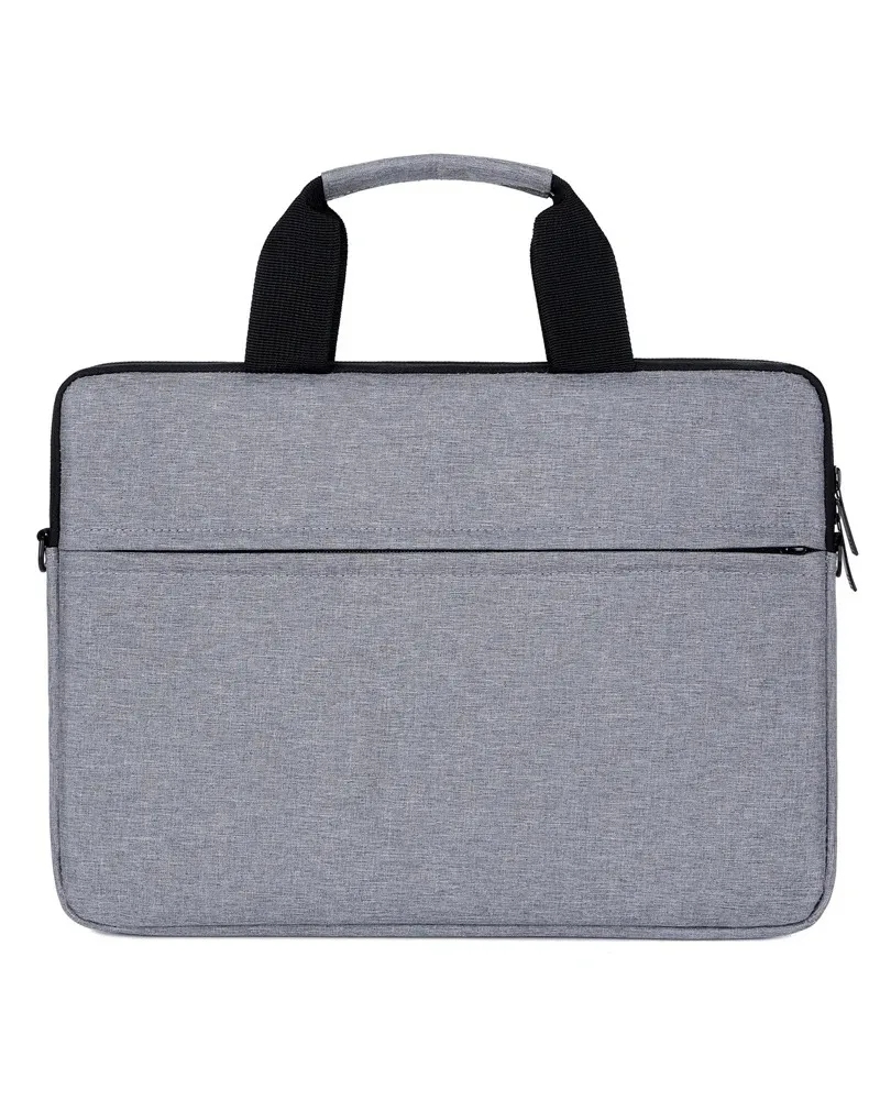 

Pink Laptop Shoulder Bag 13 14 15.6 Inch Notebook Briefcase With Trolley Strap Water Resistant Oxford Cloth Handbag For Women