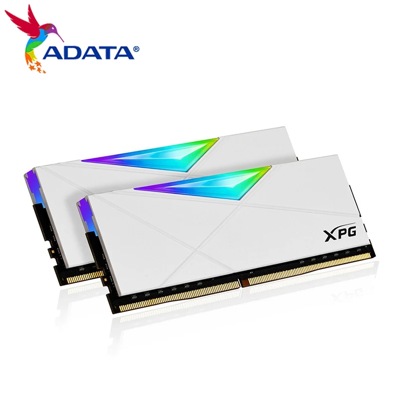 ADATA XPG D50 DDR4 RGB Memory Module 3200MHz 3600MHz 4133MHz 8GBx2 16GBx2 32GBx2 RGB Lighting Metal Heatsink RAM for Desktop